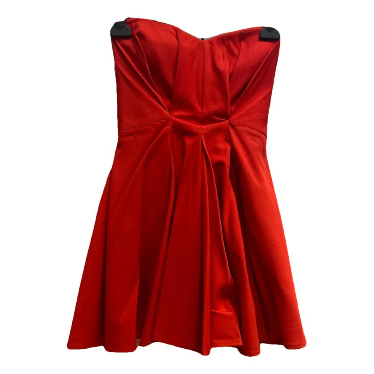 Pre-owned Alexander Mcqueen Mini Dress In Red