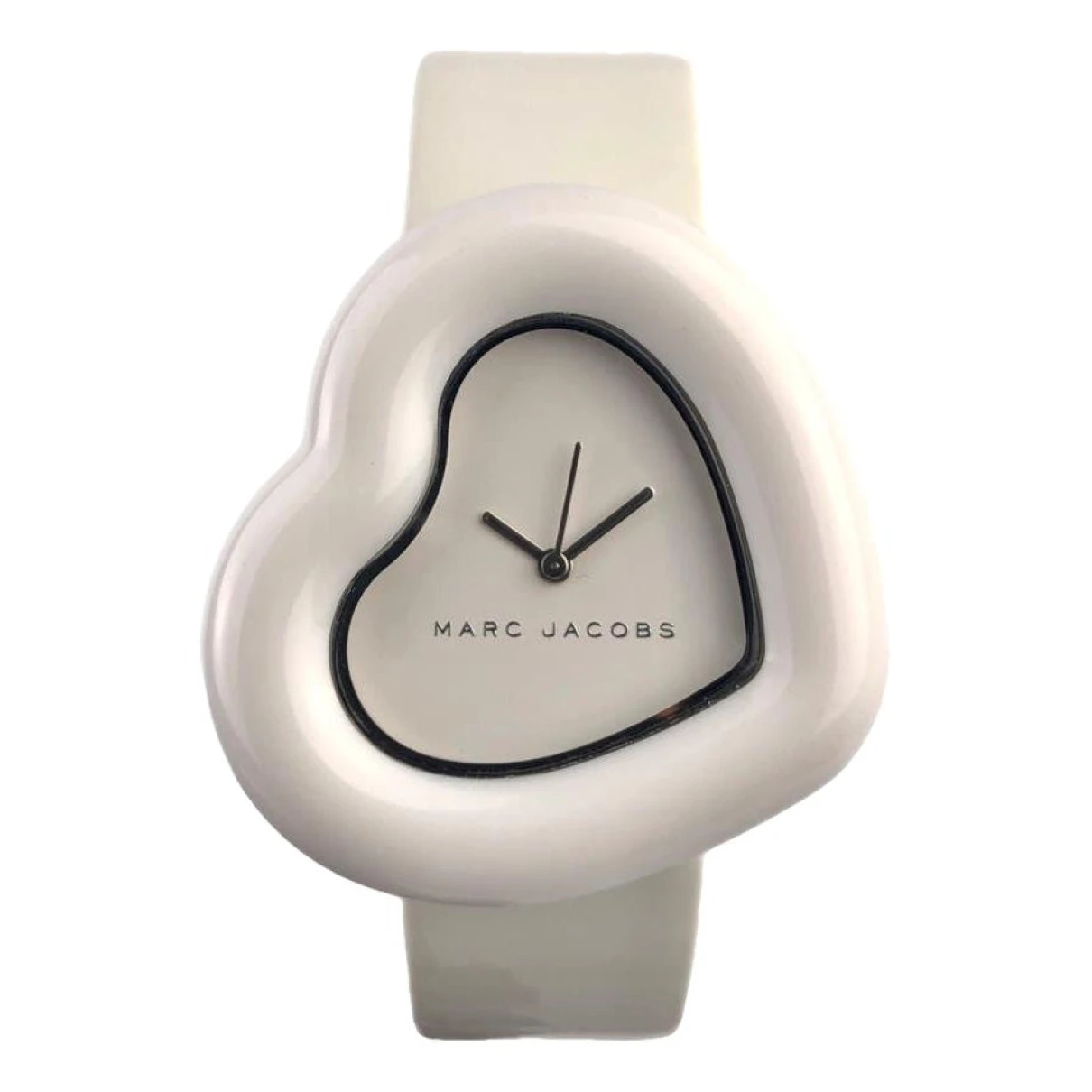Pre-owned Marc Jacobs Watch In White