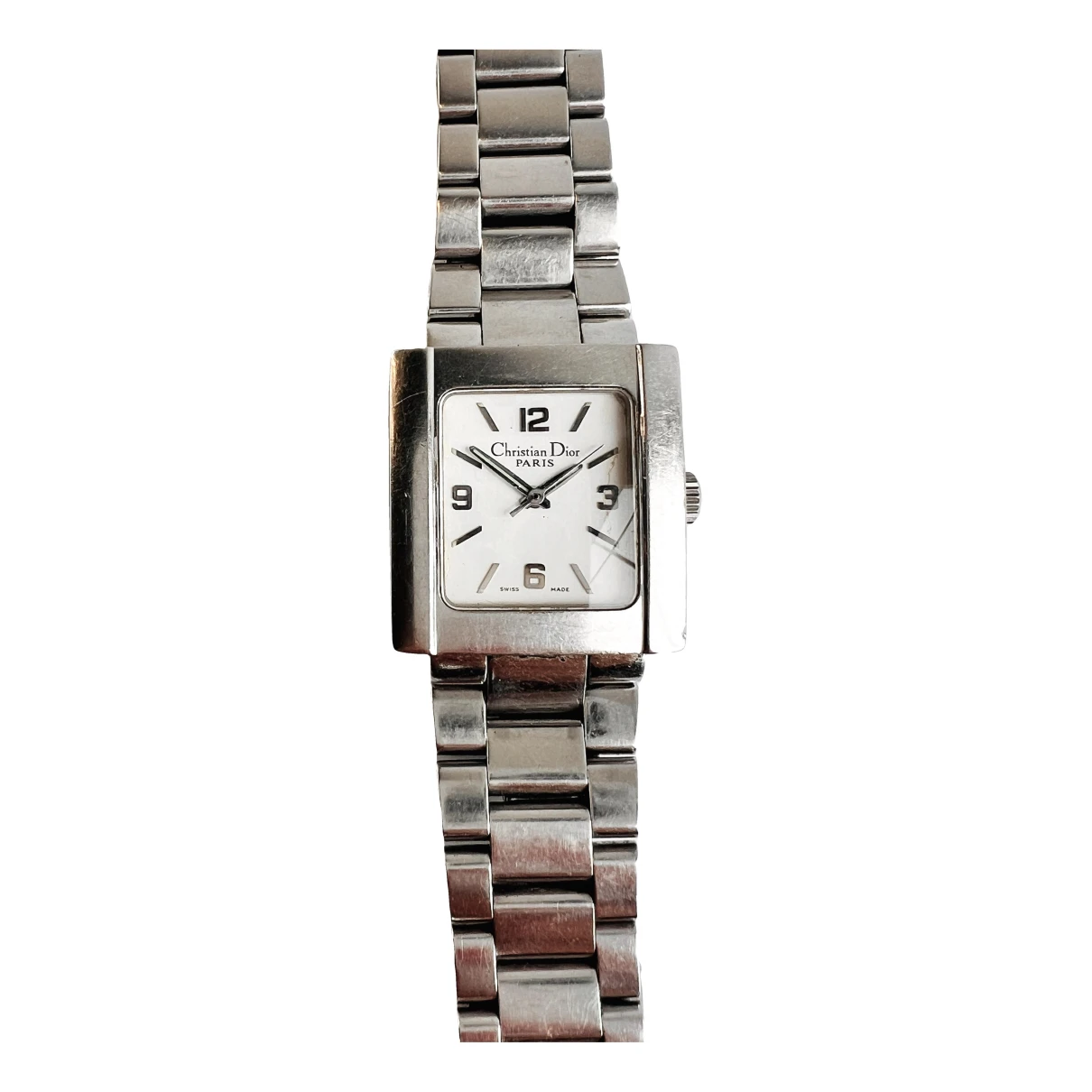 Pre-owned Dior Riva Watch In Silver