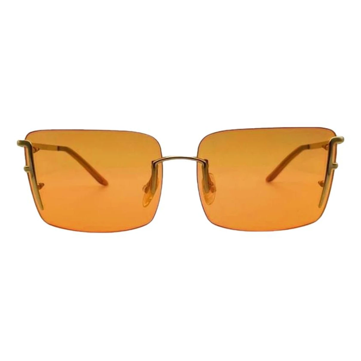 Pre-owned Fendi Sunglasses In Orange