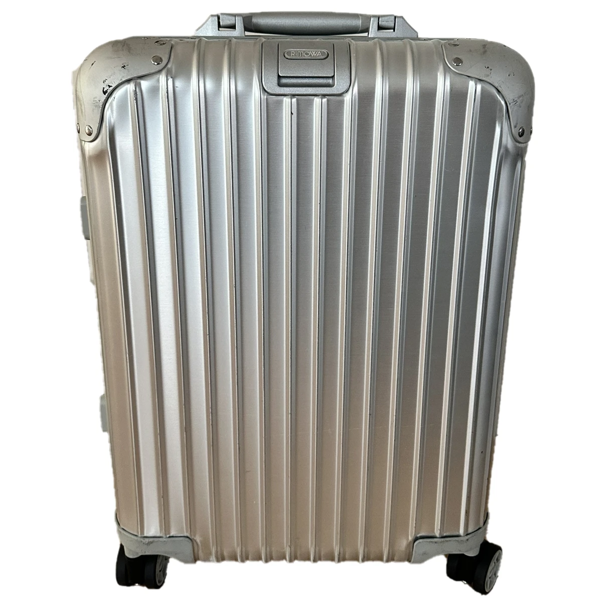 Pre-owned Rimowa Travel Bag In Silver