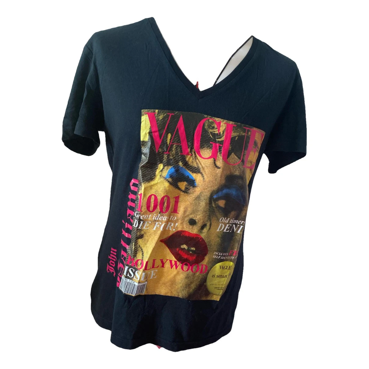 Pre-owned John Galliano T-shirt In Black