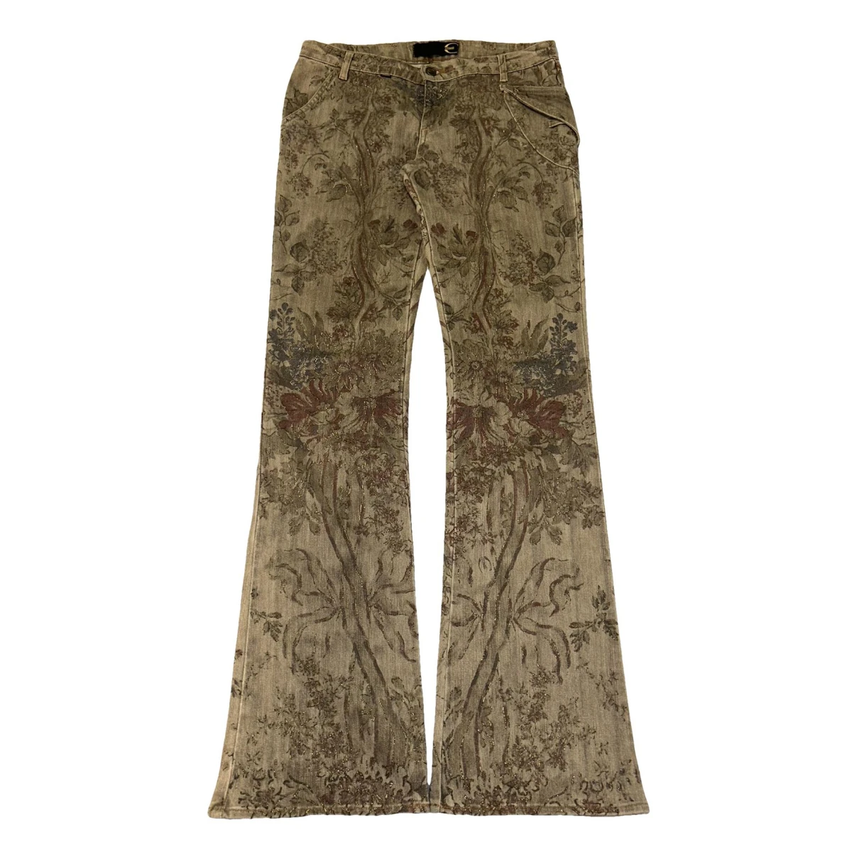Pre-owned Just Cavalli Bootcut Jeans In Multicolour