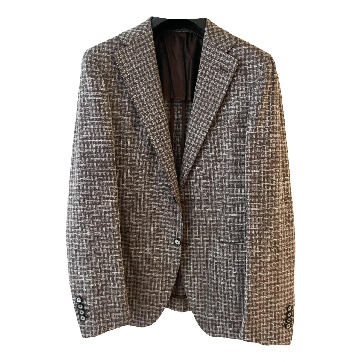 Pre-owned Tagliatore Jacket In Brown