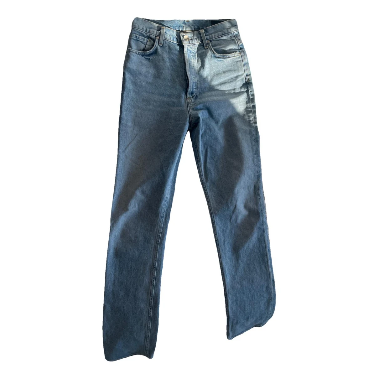 Pre-owned Goldsign Straight Jeans In Blue