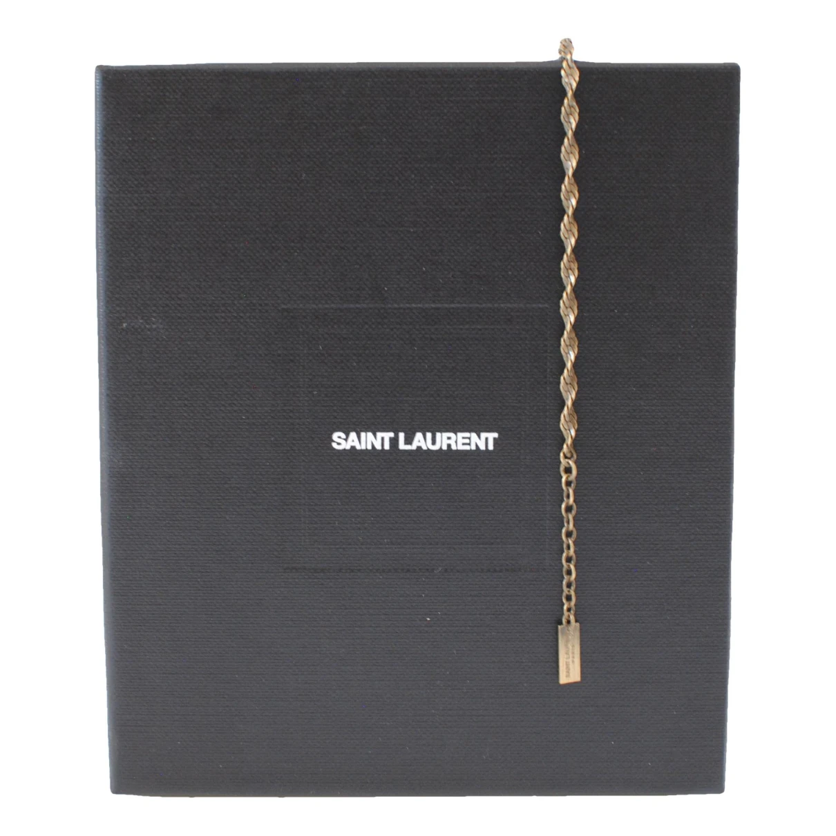 Pre-owned Saint Laurent Bracelet In Gold