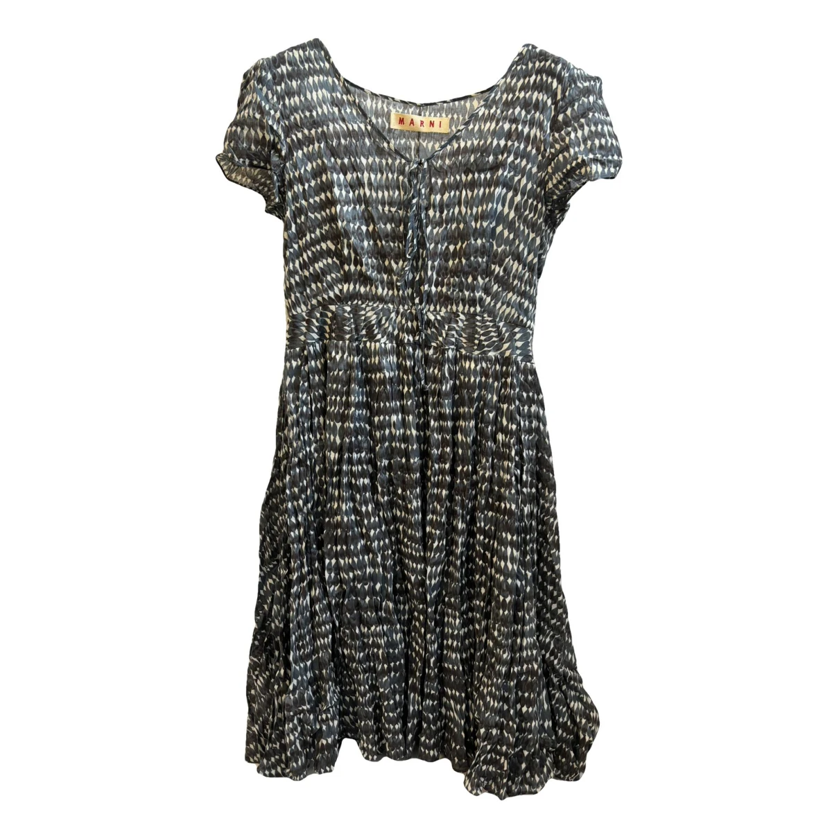 Pre-owned Marni Maxi Dress In Grey