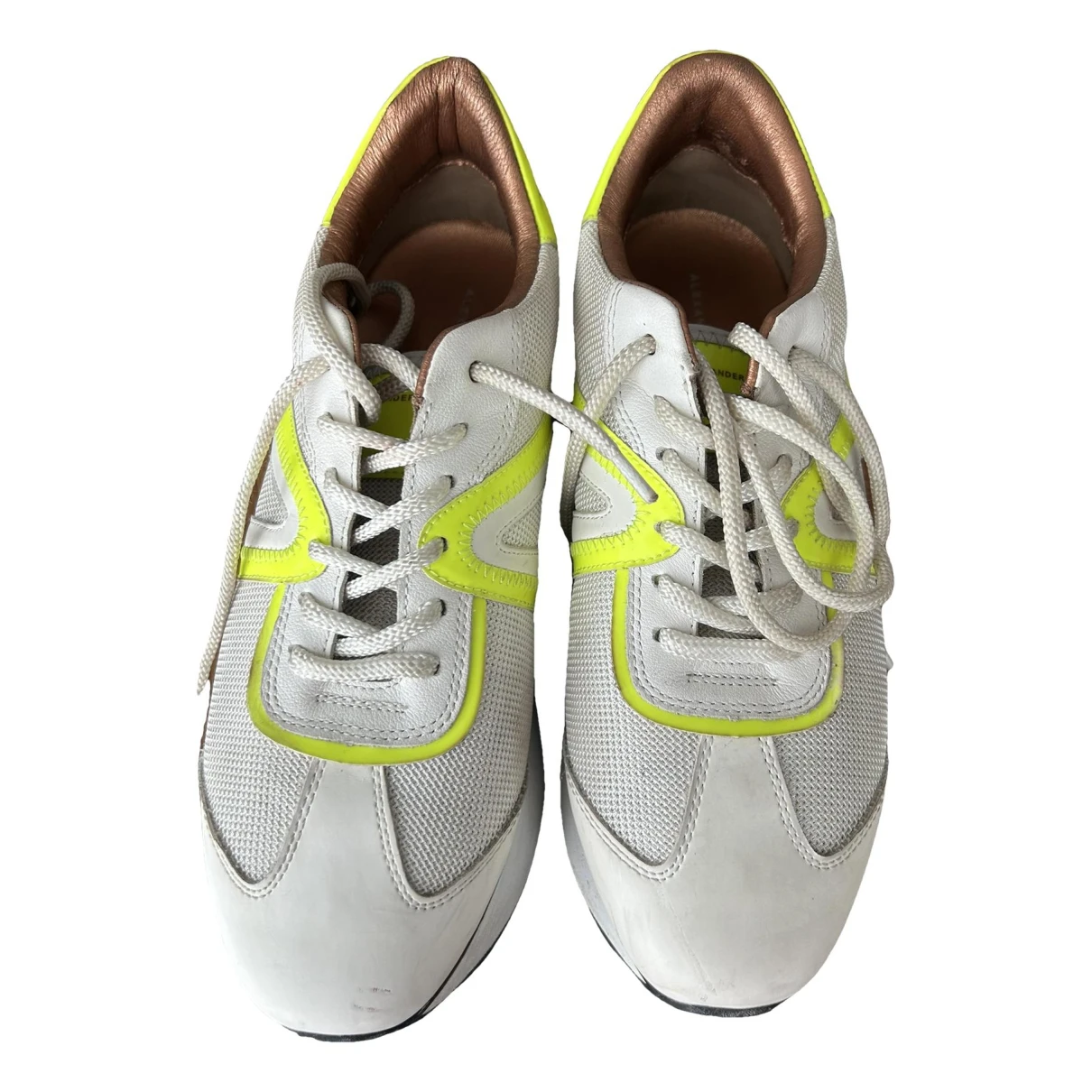 Pre-owned Alexander Smith Trainers In White