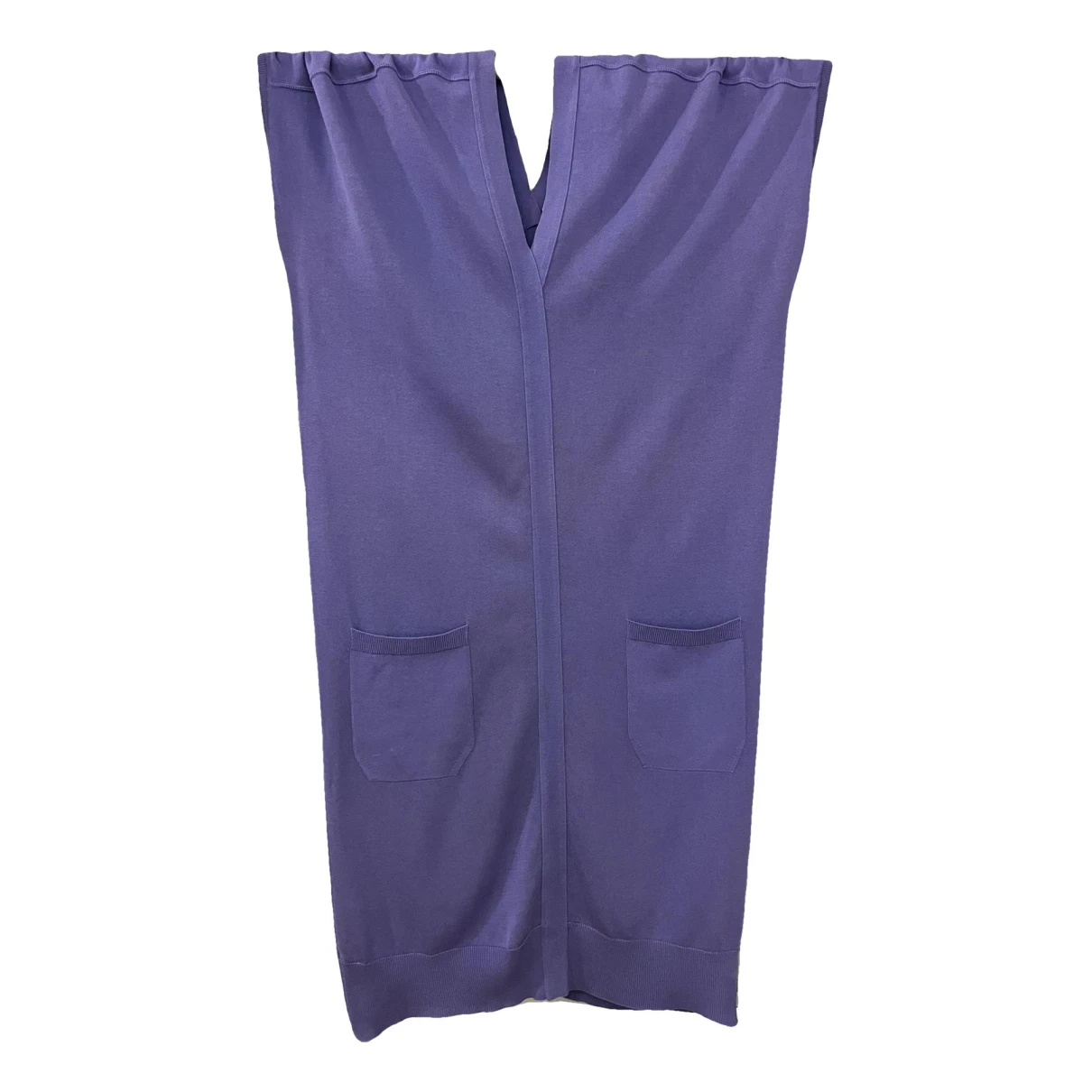 Pre-owned Malo Mid-length Dress In Purple