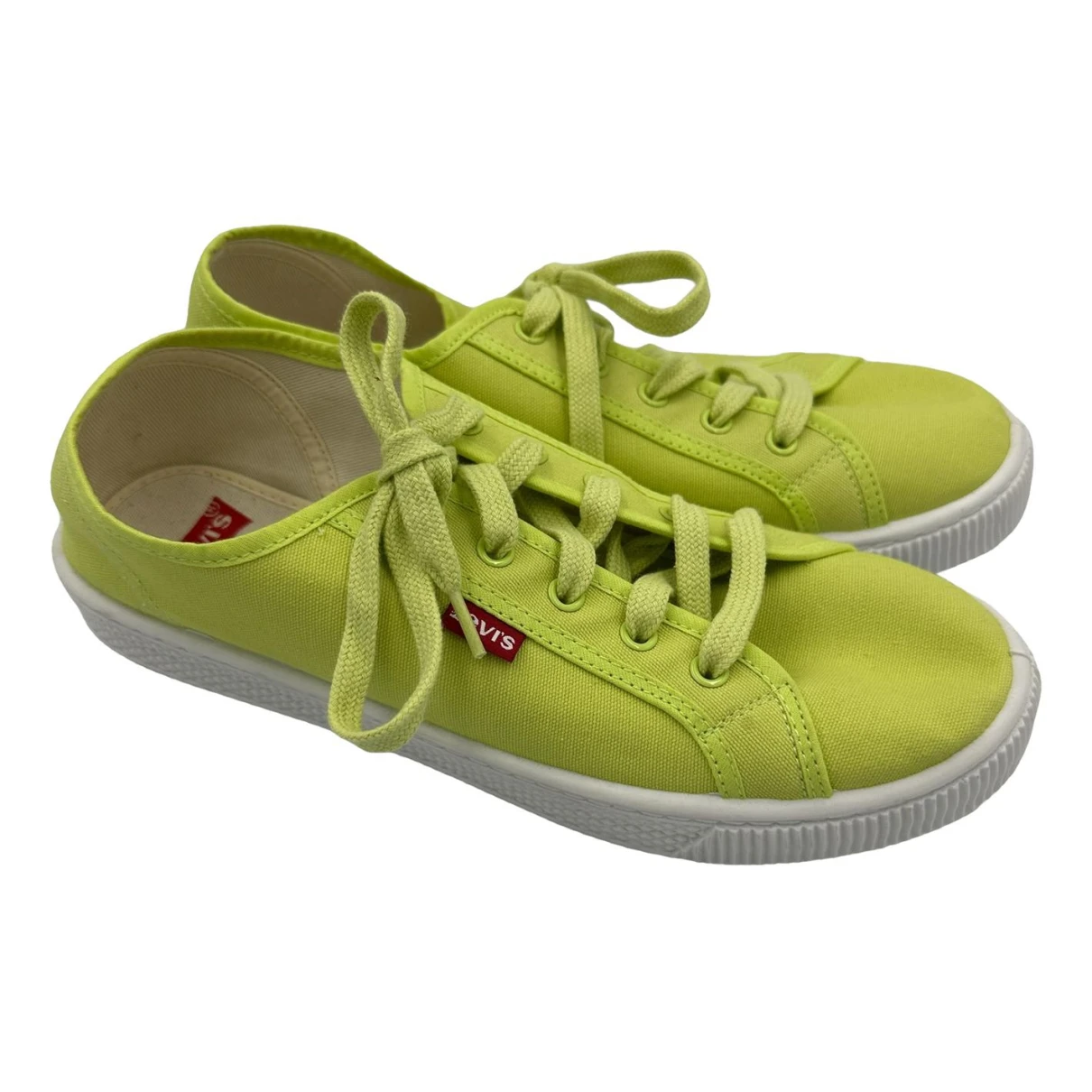 Pre-owned Levi's Lace Ups In Green