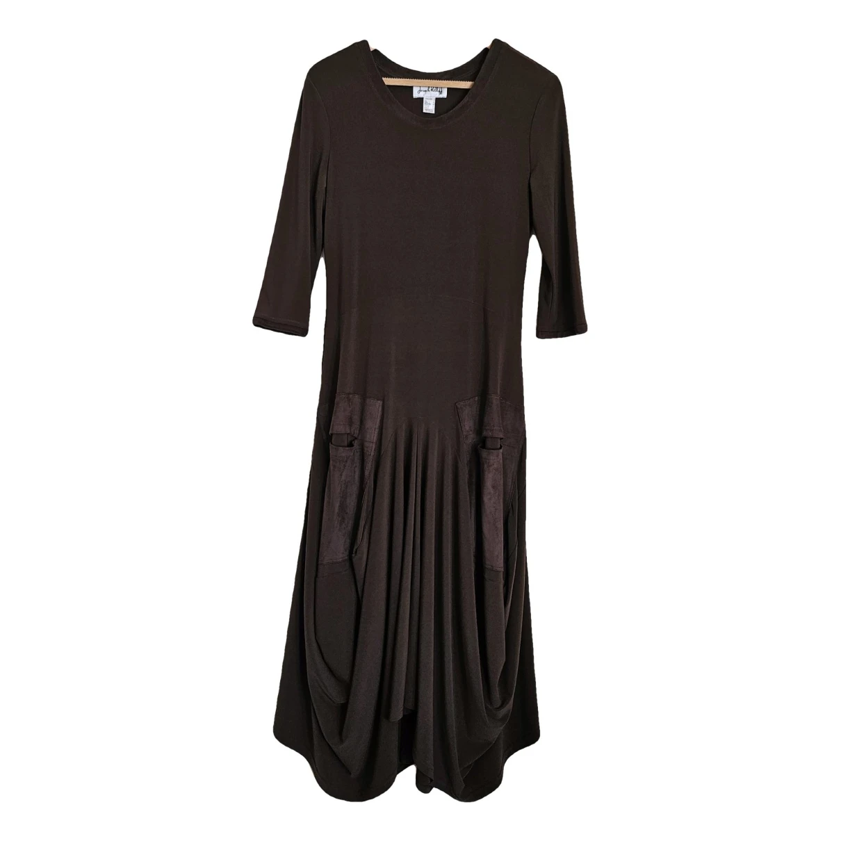 Pre-owned Joseph Ribkoff Mid-length Dress In Brown