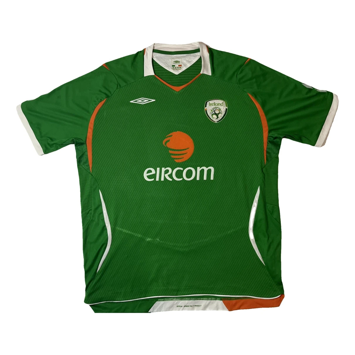 Pre-owned Umbro T-shirt In Green