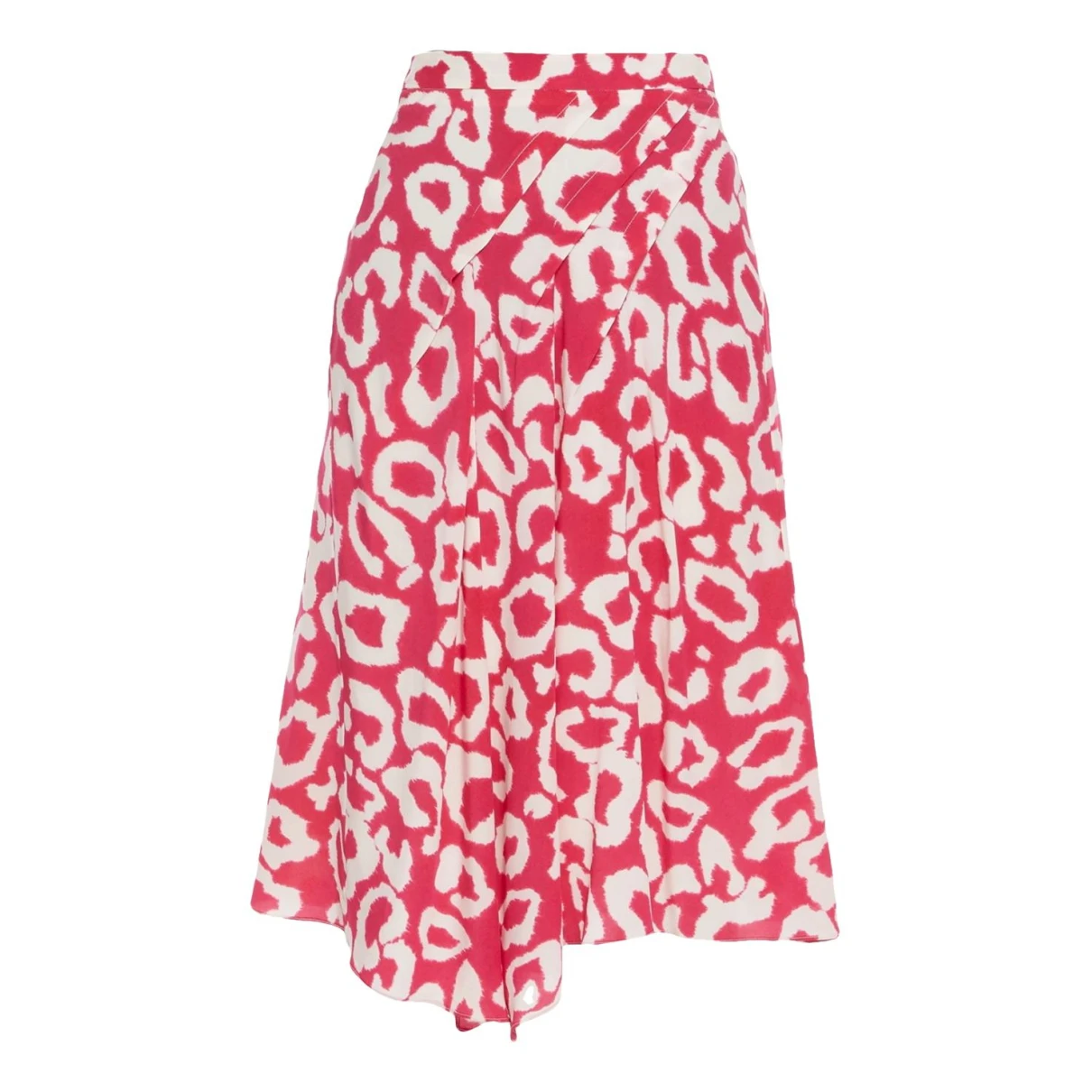 Pre-owned Isabel Marant Silk Mid-length Skirt In Pink