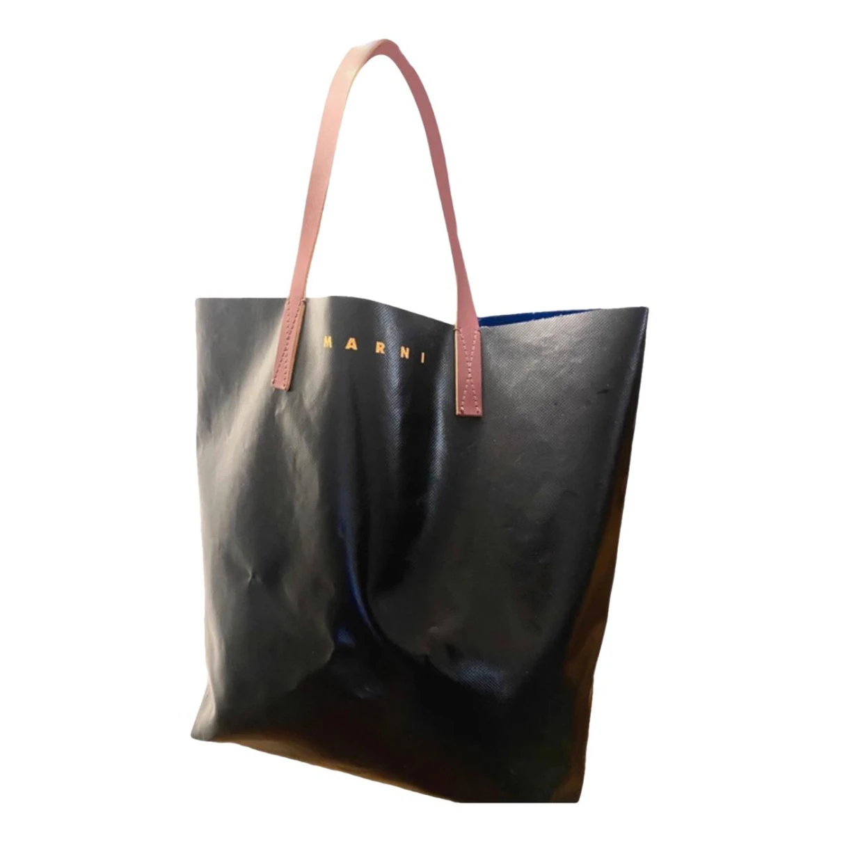 Pre-owned Marni Museo Tote In Blue