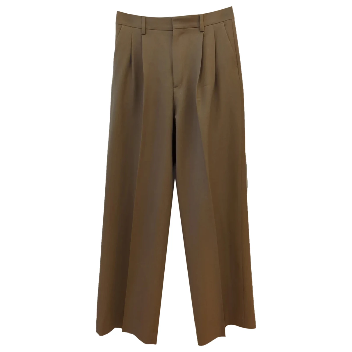 Pre-owned Filippa K Wool Trousers In Brown