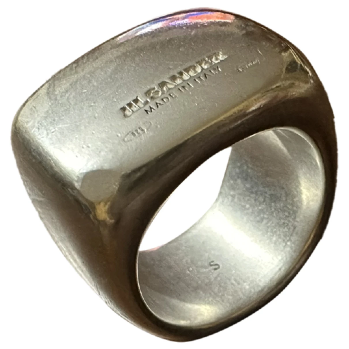 Pre-owned Jil Sander Silver Ring