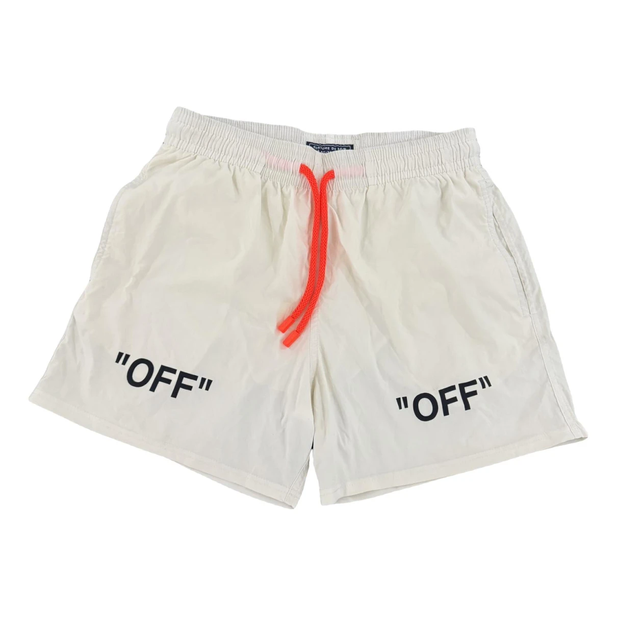 Pre-owned Off White X Vilebrequin Short In White