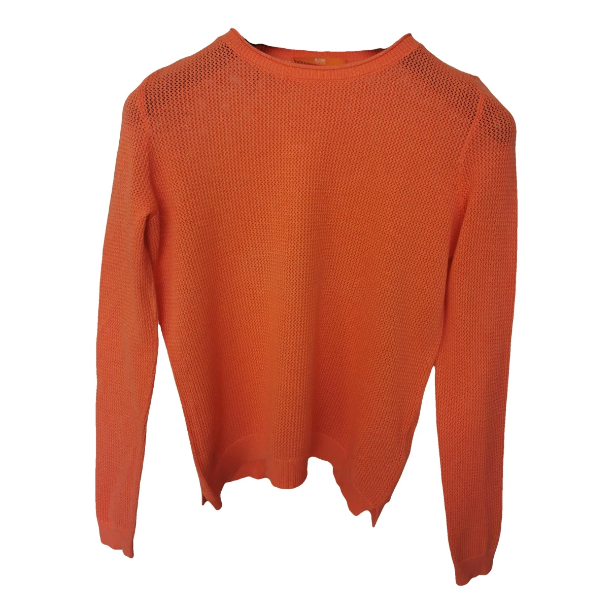 Pre-owned Hugo Boss Sweatshirt In Orange