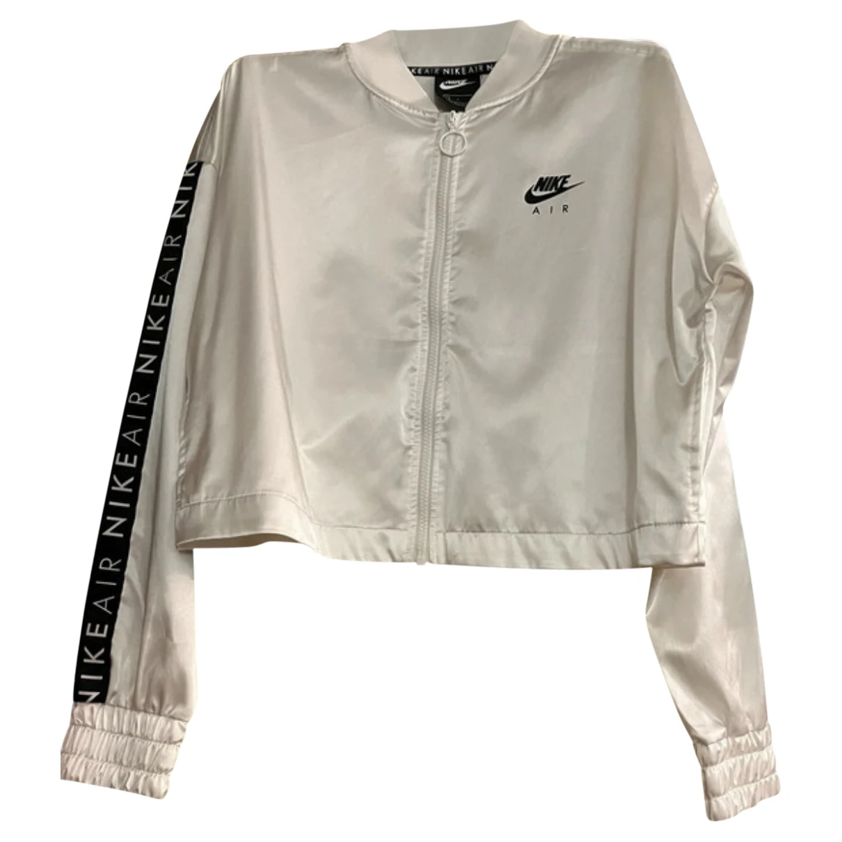 Pre-owned Nike Poncho In White