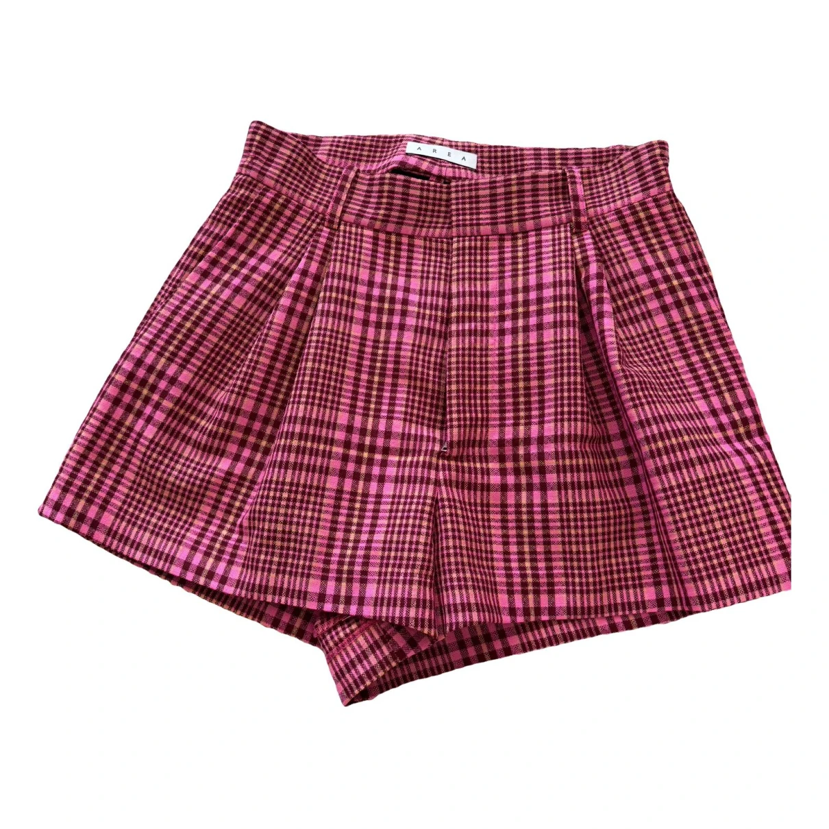 Pre-owned Area Wool Mini Short In Red