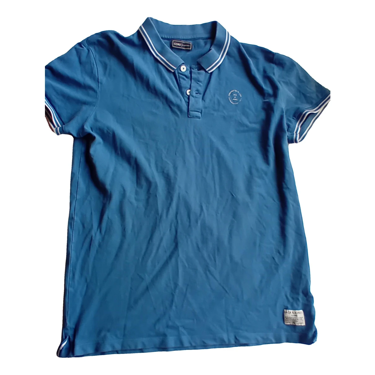 Pre-owned Jack & Jones Polo Shirt In Blue