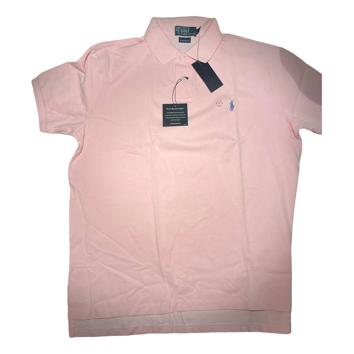 Pre-owned Polo Ralph Lauren Polo Classique Manches Courtes Polo Shirt In Pink