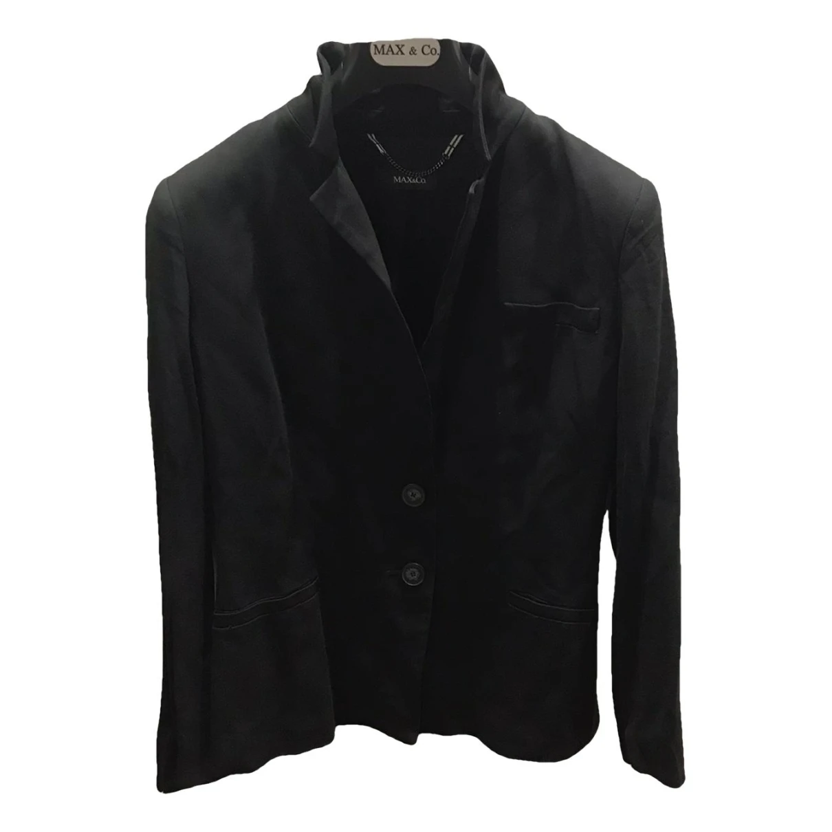 Pre-owned Max & Co Blazer In Black