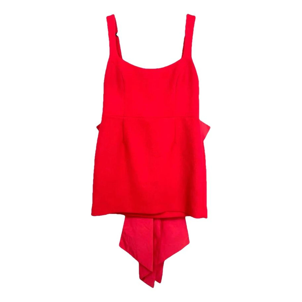 Pre-owned Rebecca Vallance Mini Dress In Red