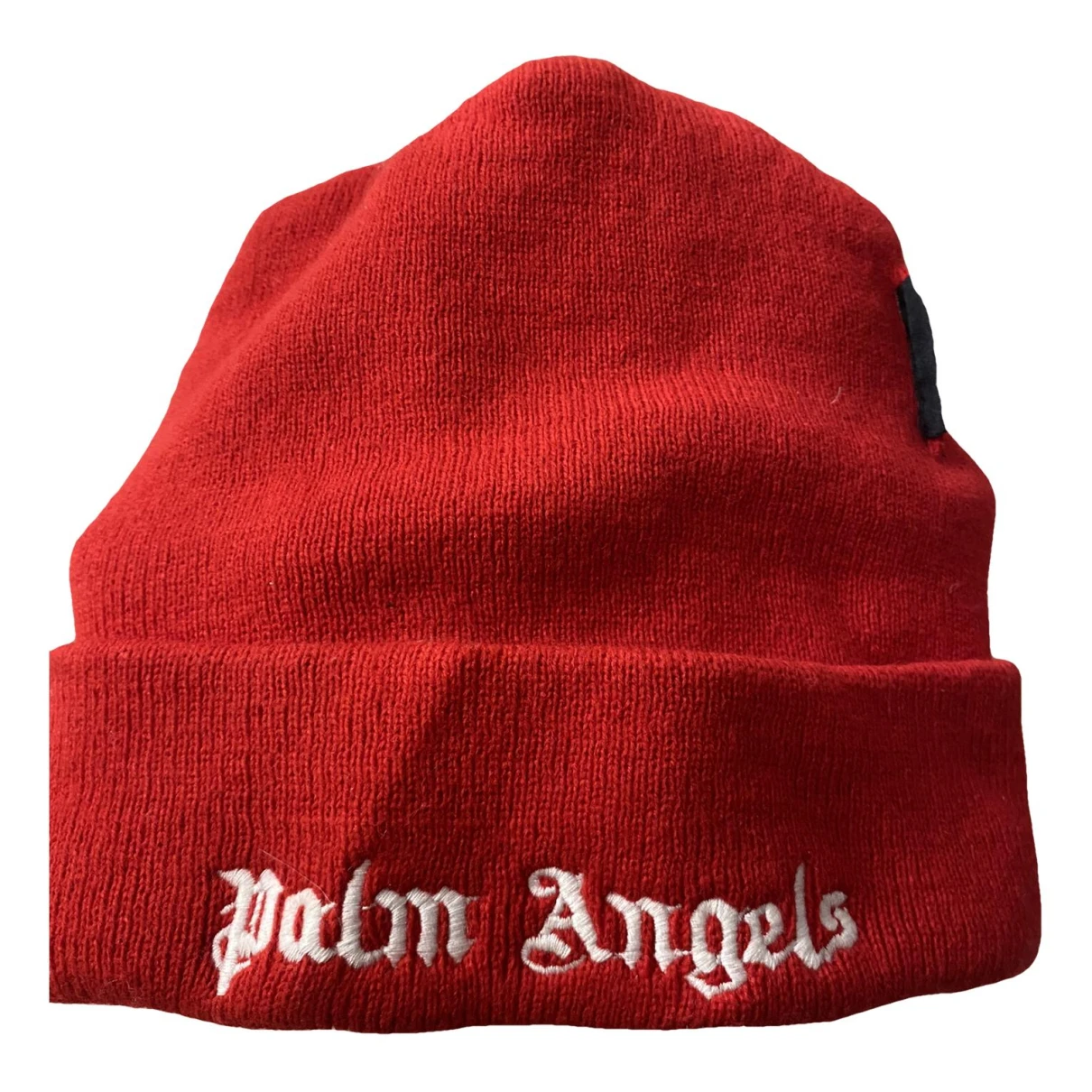 Pre-owned Palm Angels Wool Hat In Red