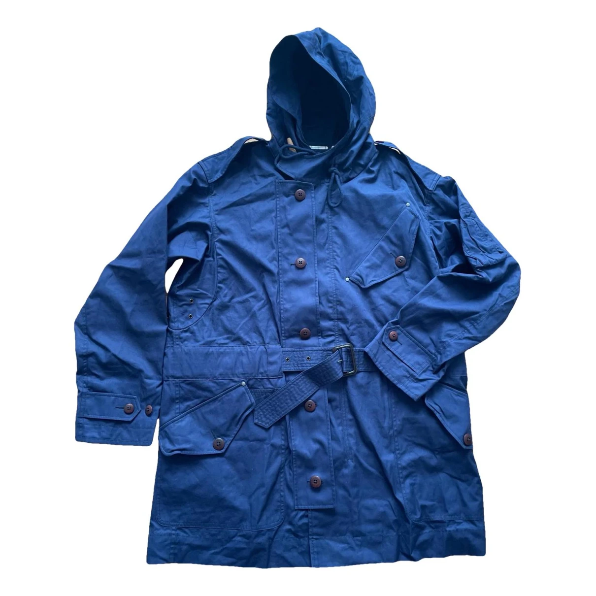 Pre-owned Polo Ralph Lauren Parka In Blue