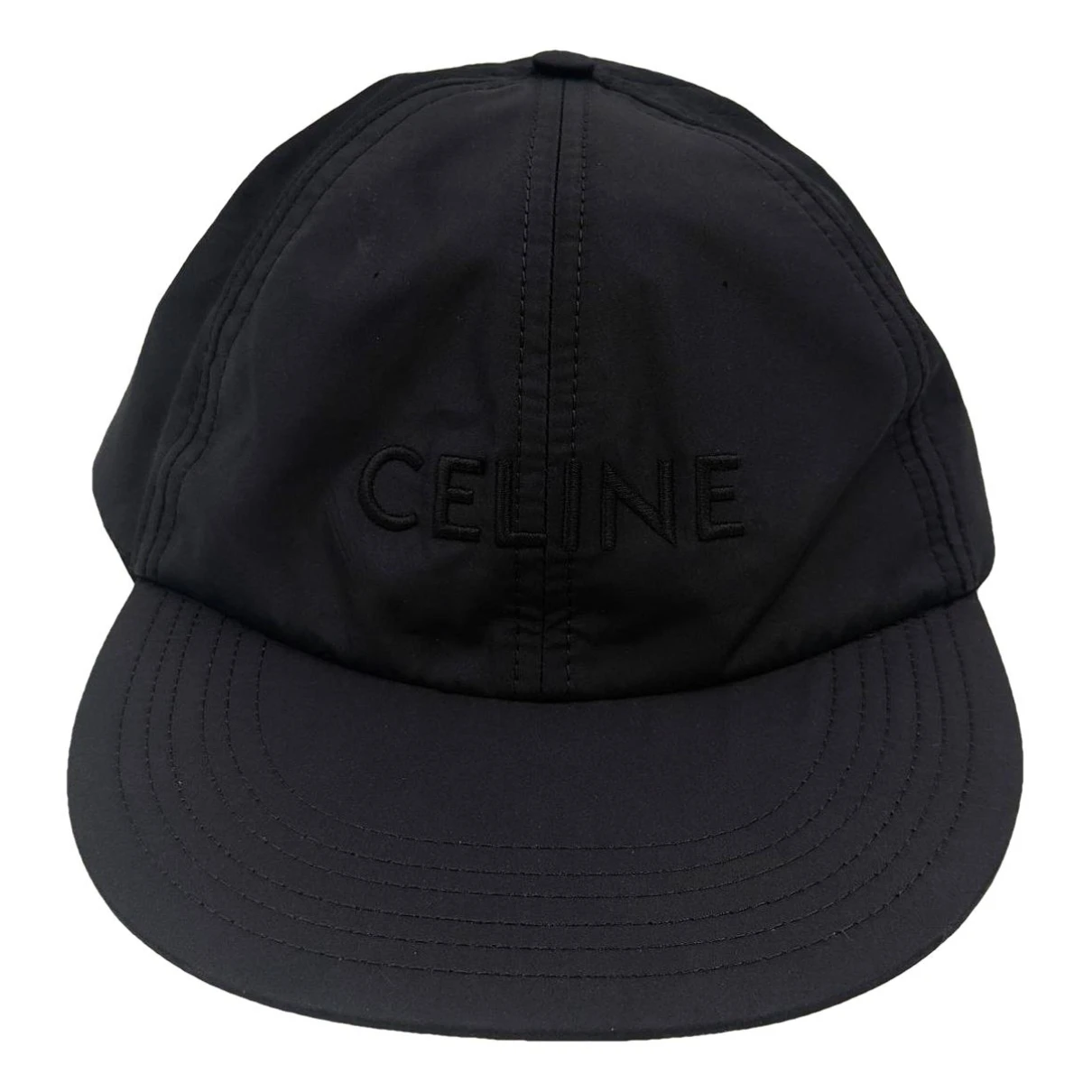 Pre-owned Celine Cap In Black