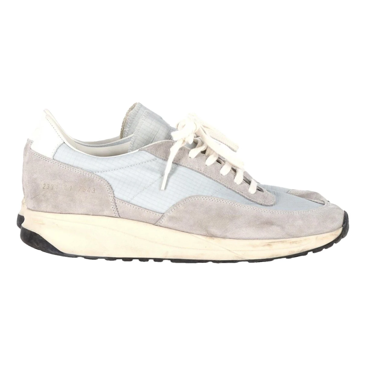 Pre-owned Common Projects Low Trainers In Grey