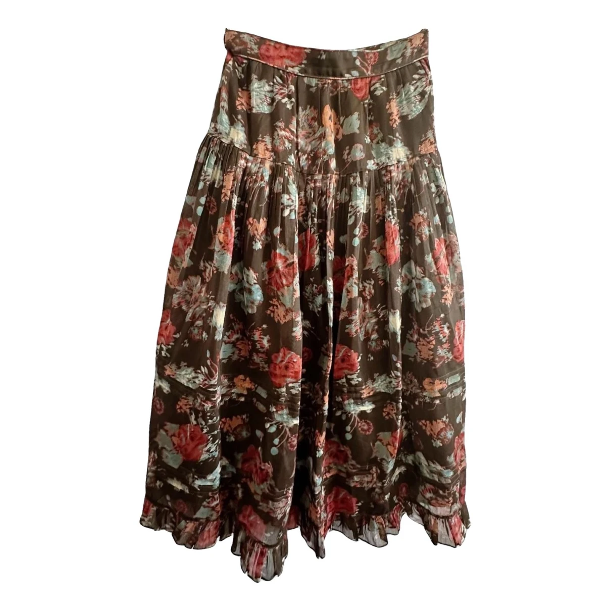 Pre-owned Ulla Johnson Mid-length Skirt In Multicolour