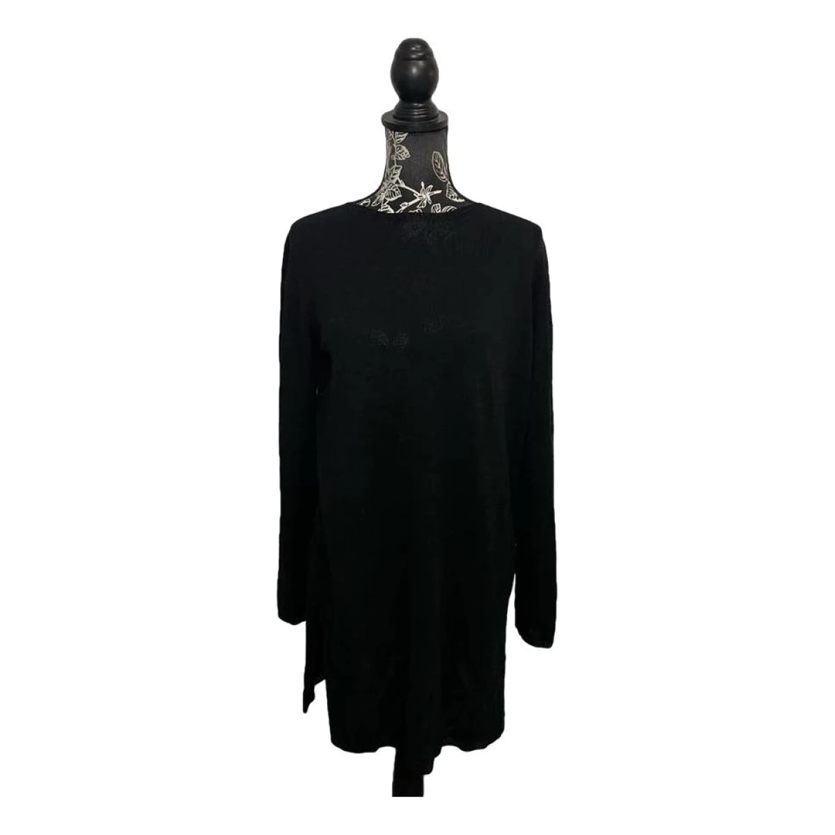 Pre-owned Marina Rinaldi Mini Dress In Black