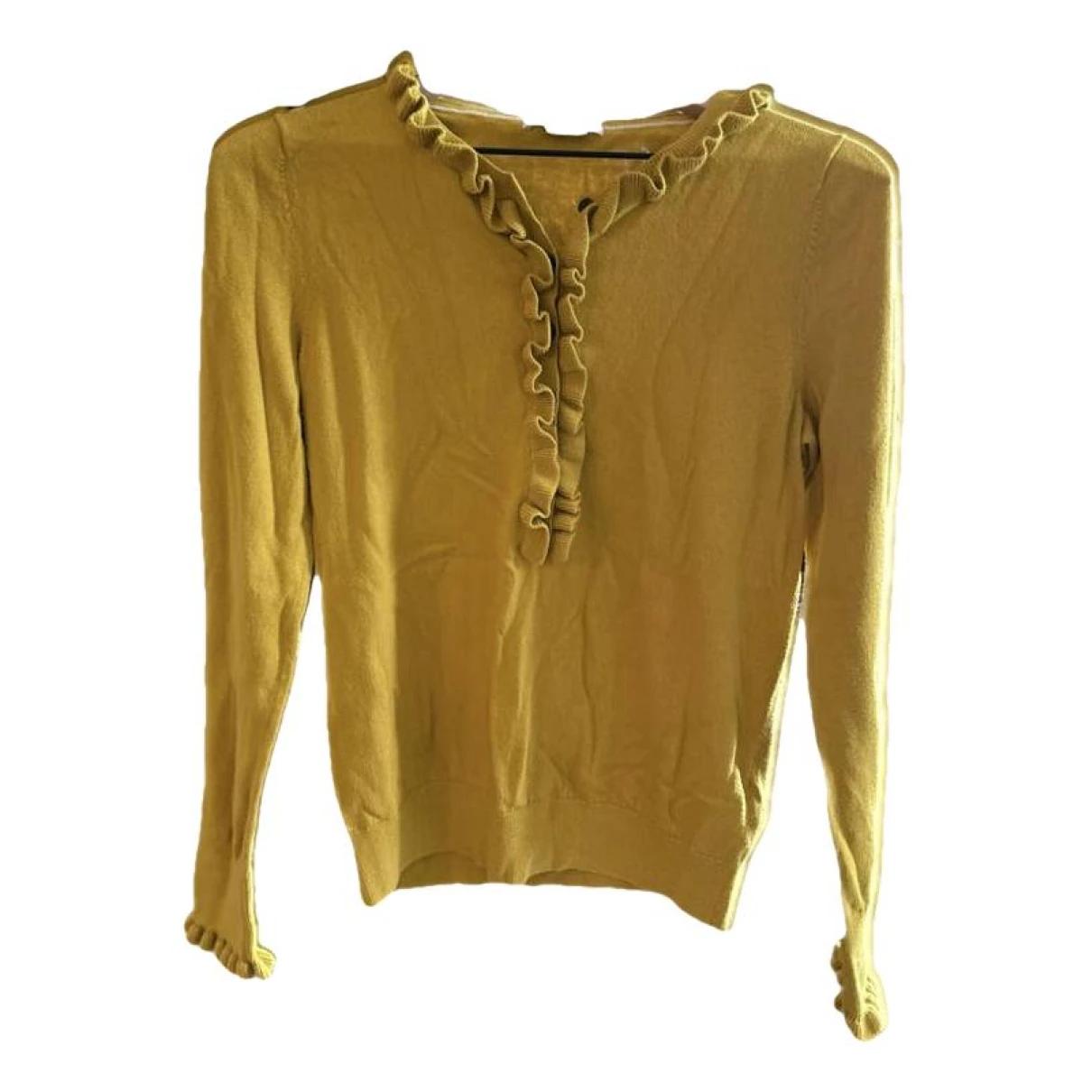 Pre-owned Boden Jumper In Yellow