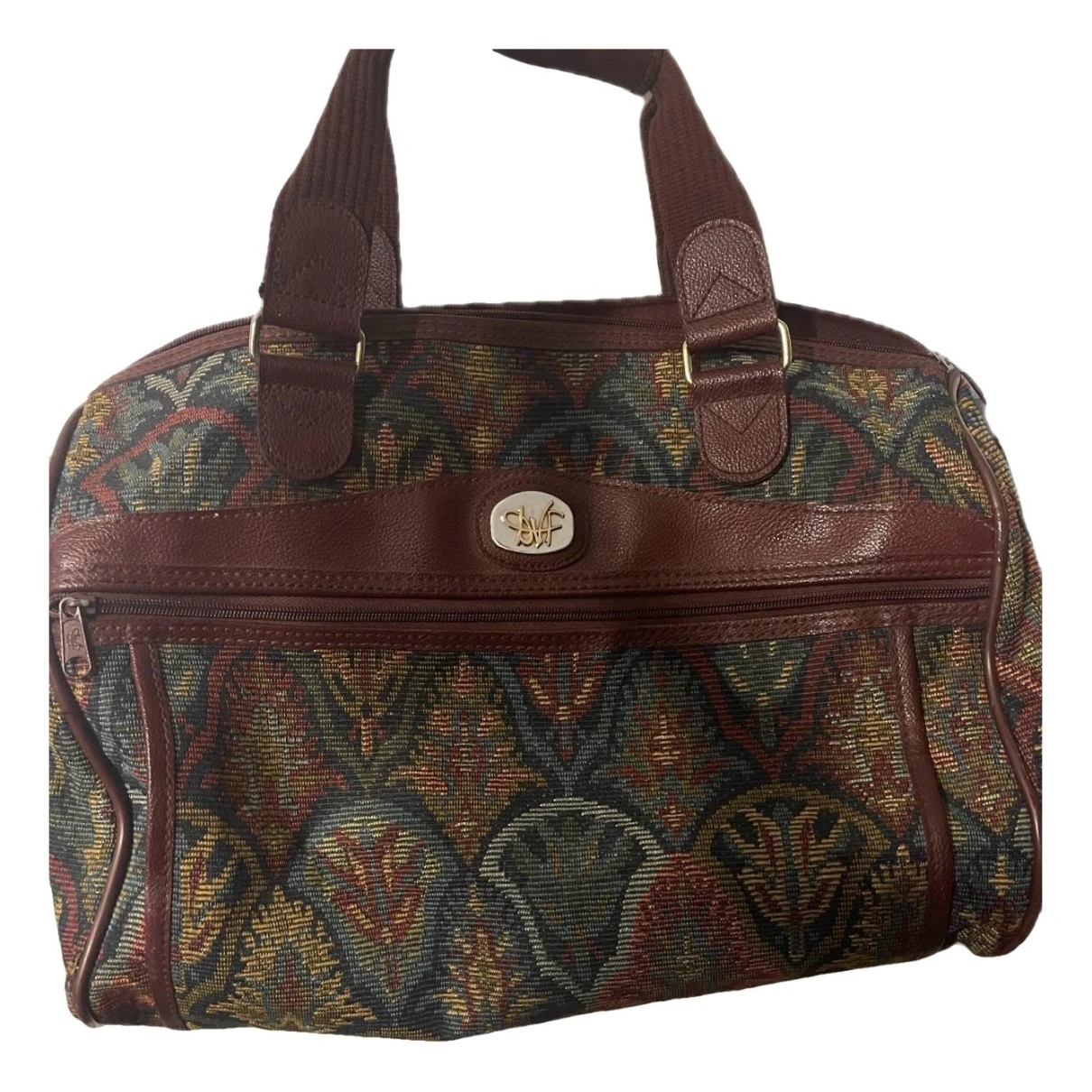 Pre-owned Diane Von Furstenberg Handbag In Brown