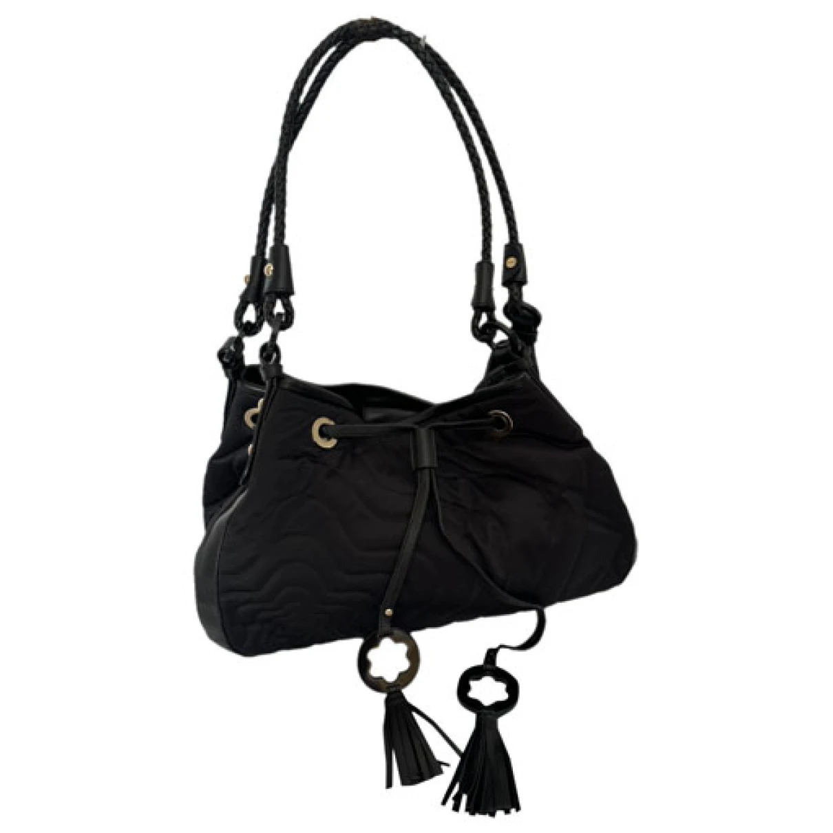 Pre-owned Montblanc Handbag In Black