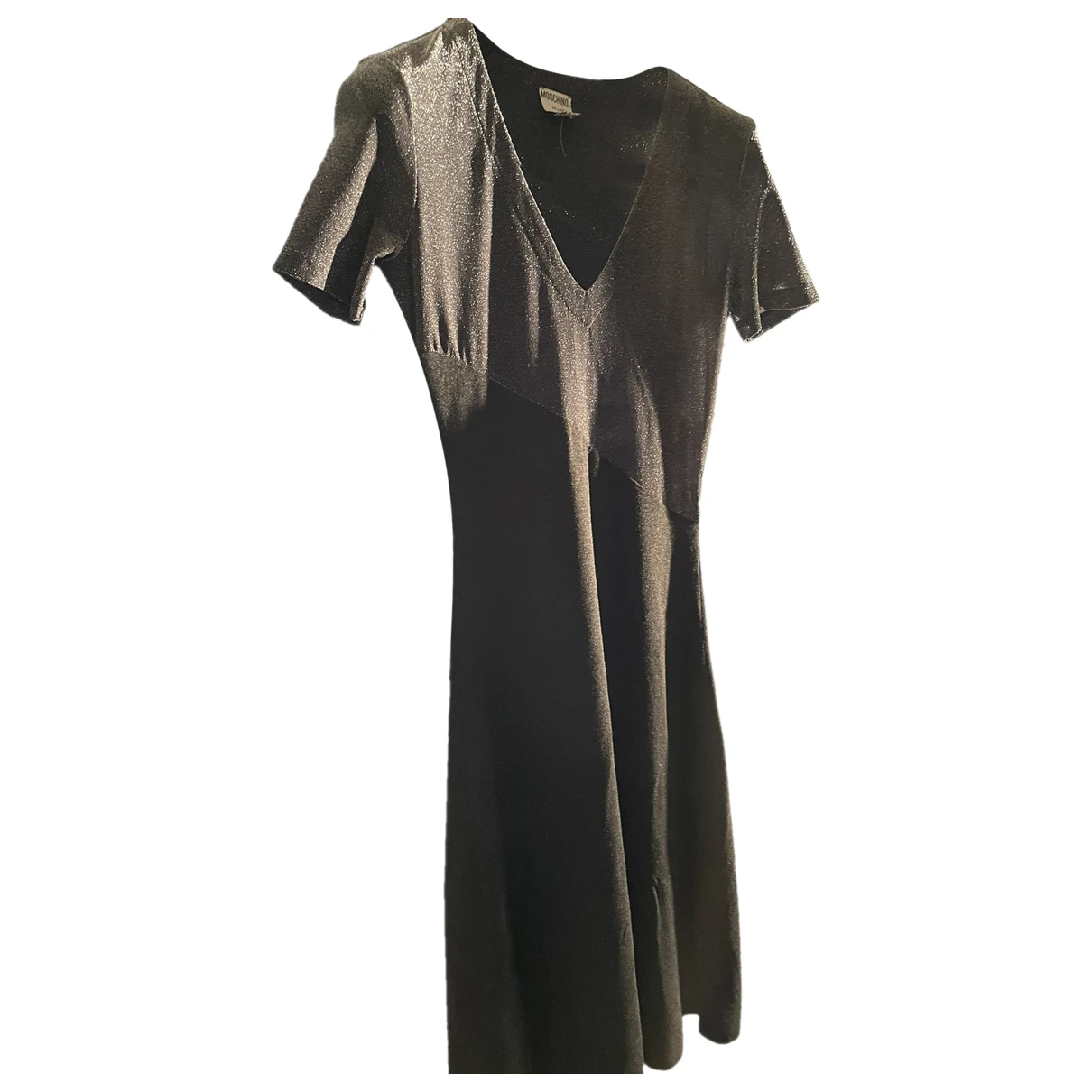 Pre-owned Moschino Mid-length Dress In Grey