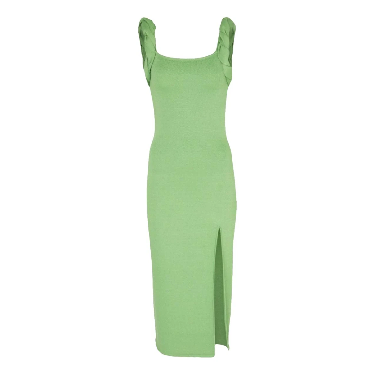Pre-owned Rachel Gilbert Mid-length Dress In Green