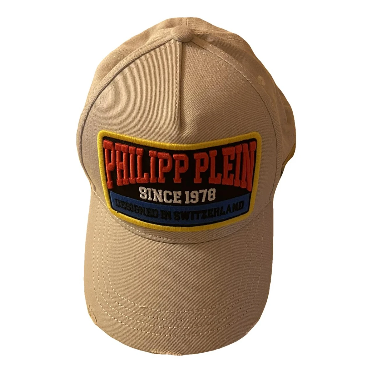 Pre-owned Philipp Plein Hat In Beige