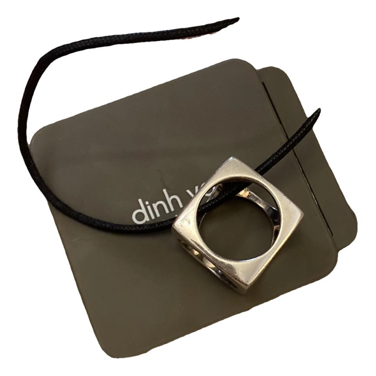 Pre-owned Dinh Van Silver Necklace