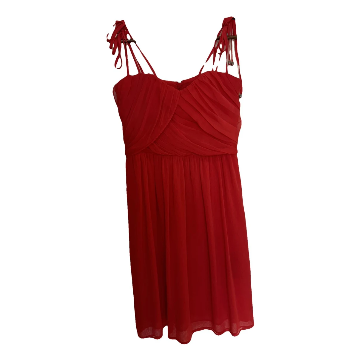 Pre-owned The Kooples Mini Dress In Red