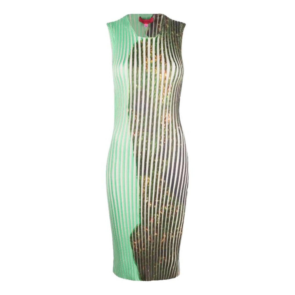 Pre-owned Eckhaus Latta Mid-length Dress In Multicolour