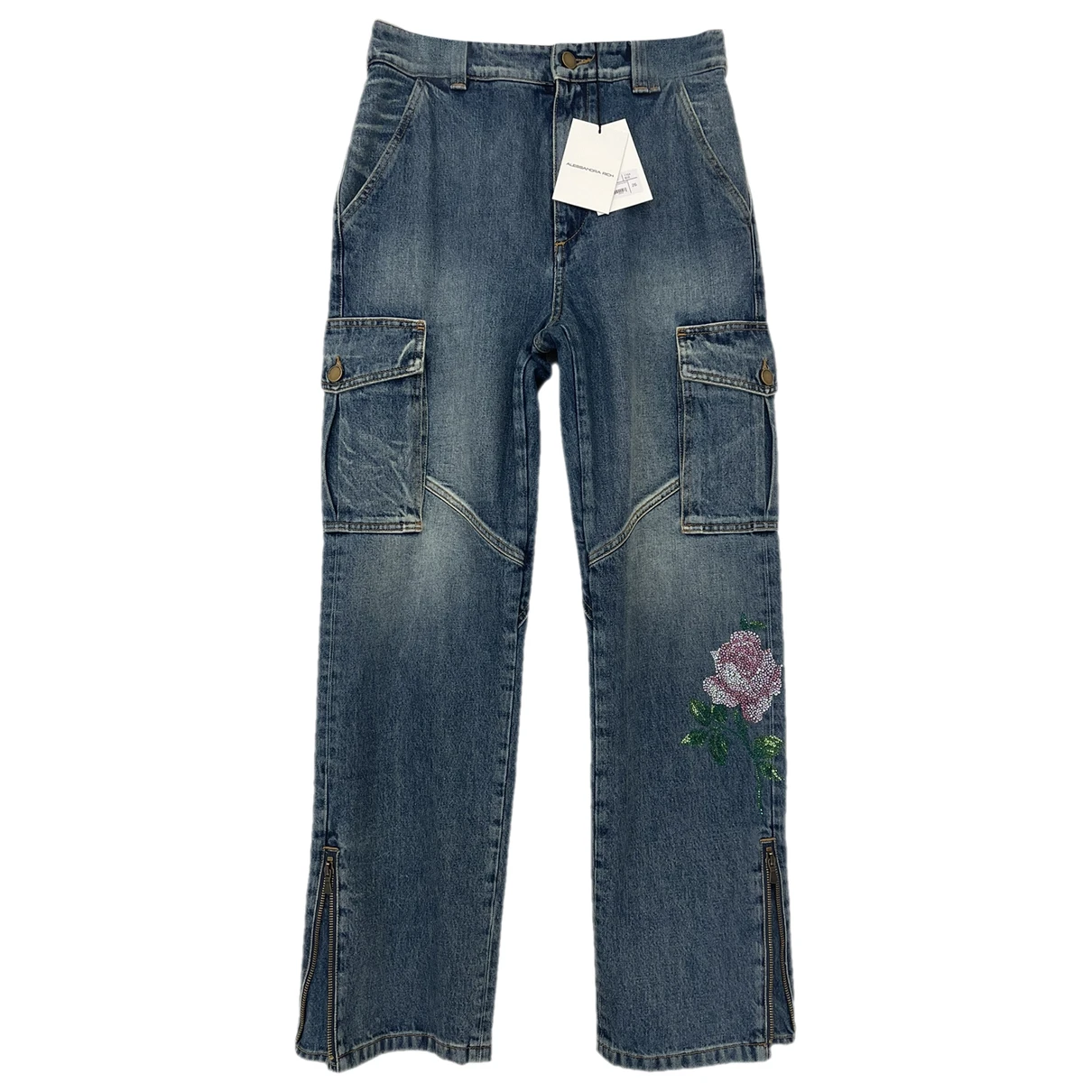 Pre-owned Alessandra Rich Jeans In Blue