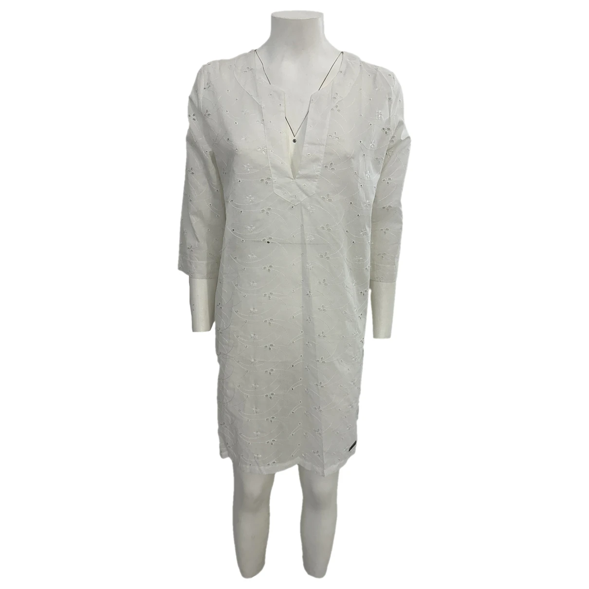 Pre-owned John Galliano Mid-length Dress In White