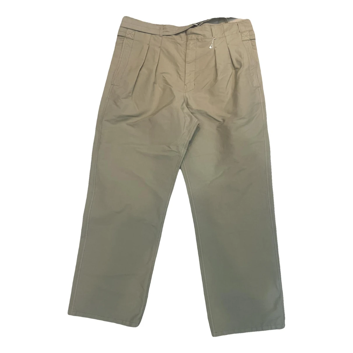 Pre-owned Lemaire Trousers In Beige
