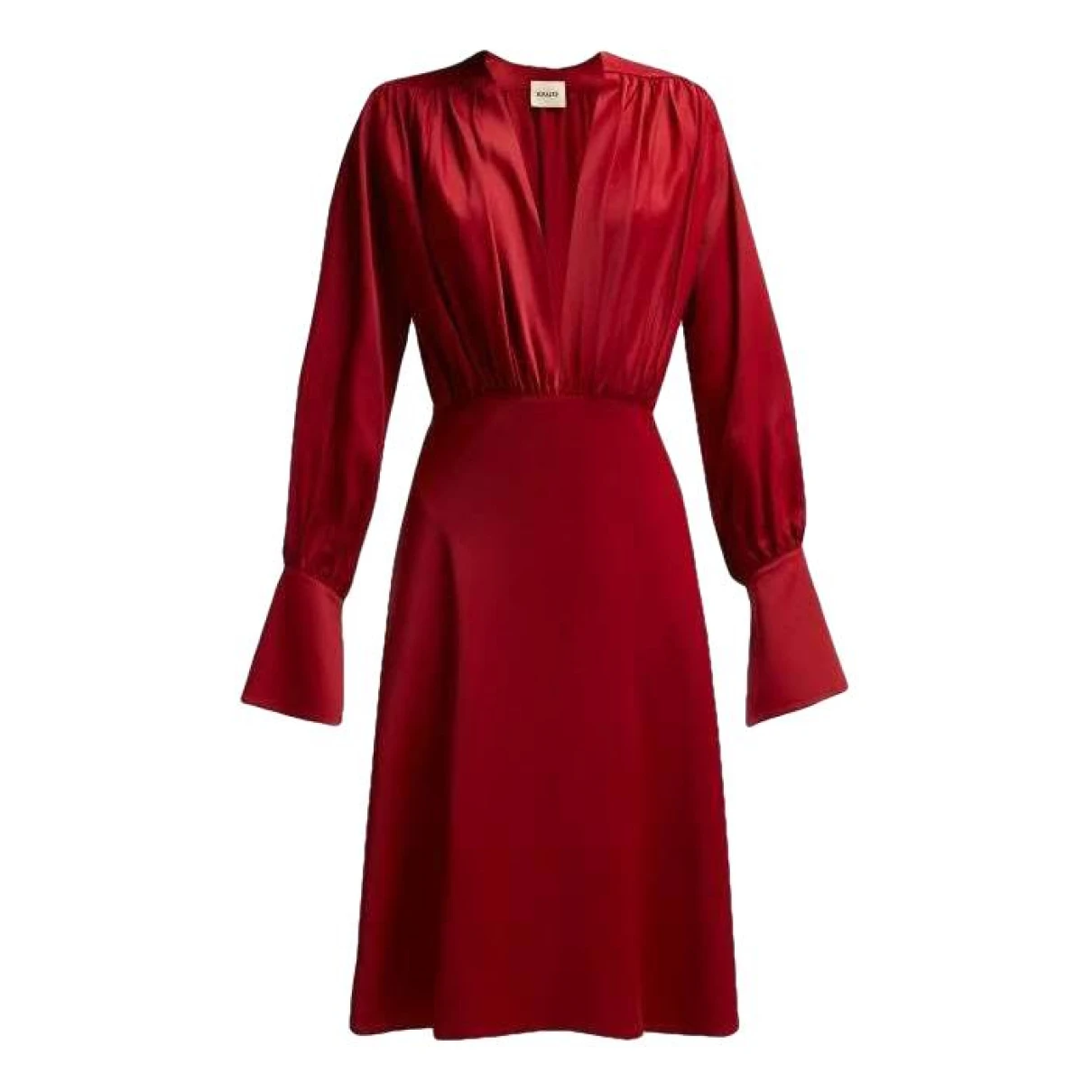 Pre-owned Khaite Mid-length Dress In Red