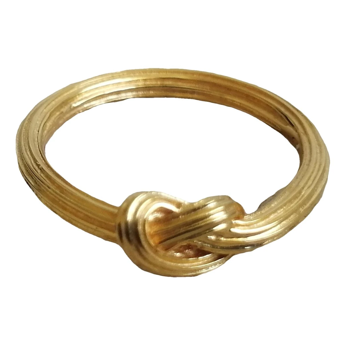 Pre-owned Monica Vinader Ring In Gold