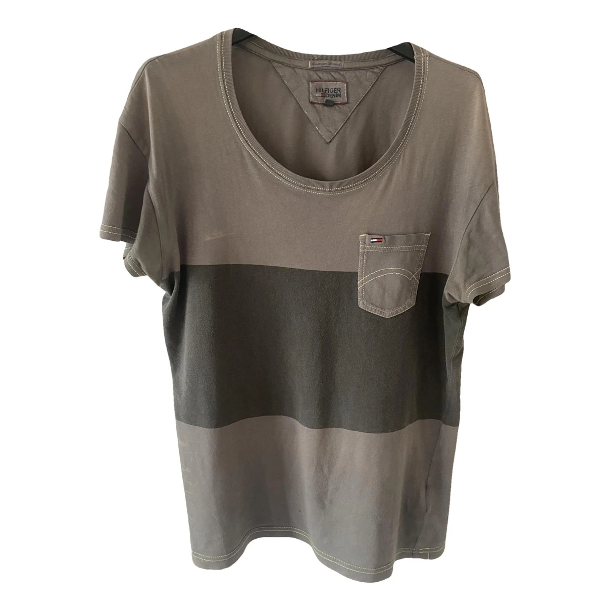 Pre-owned Tommy Hilfiger T-shirt In Grey