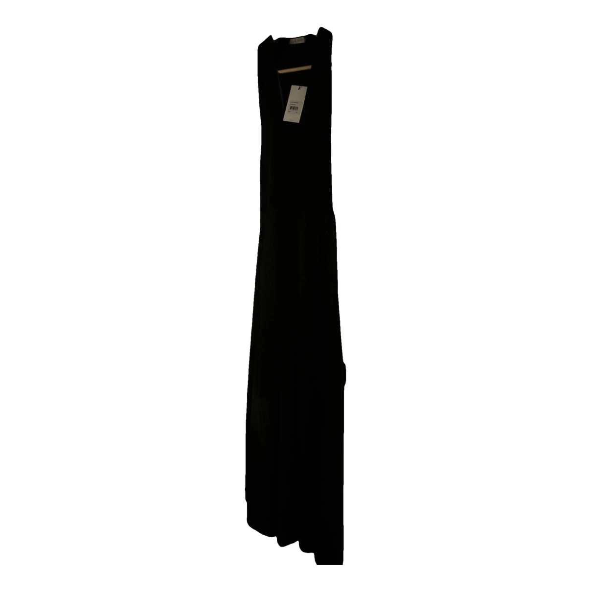 Pre-owned St Agni Maxi Dress In Black